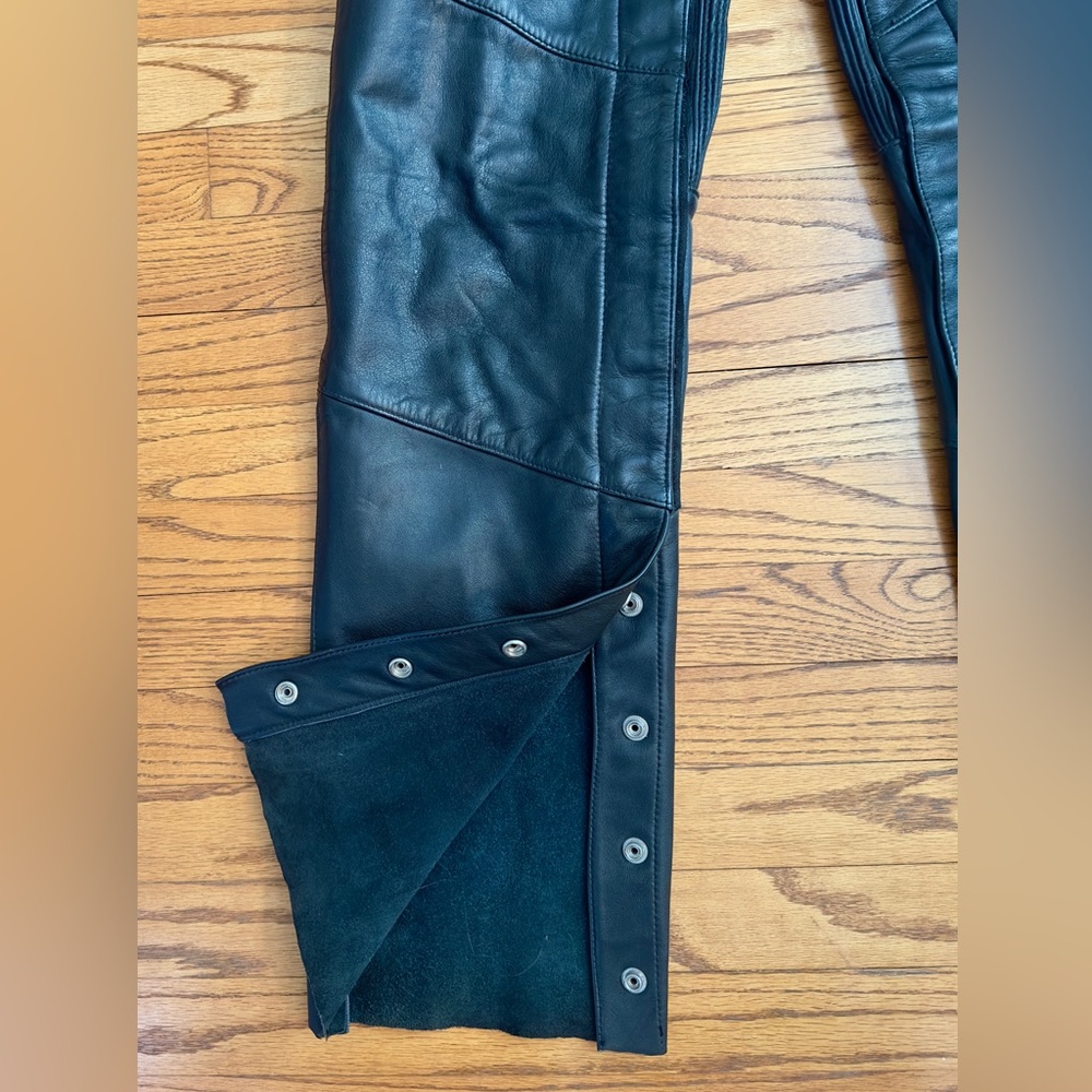 Harley-Davidson Women’s Leather Chaps by Hein Gericke - Size Small - Picture 3 of 9